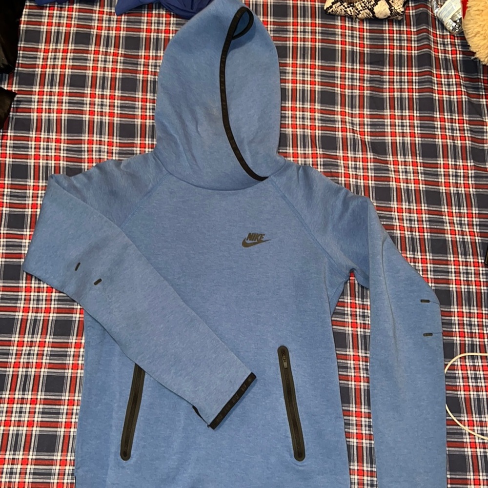 Blue Nike Techfleece